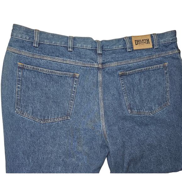 Duluth Trading Company Men's Ballroom Relaxed Fit Jeans 5-Pocket Size 46x32 - Picture 4 of 12